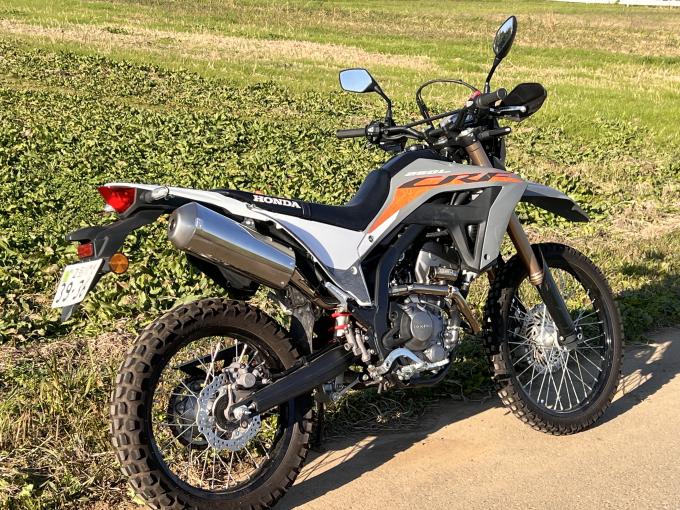 HONDA CRF250L にまた次の 気持ちイー! サイレンサー DESERT BOX (デザートボックス)サイレンサー全力で開発開始!