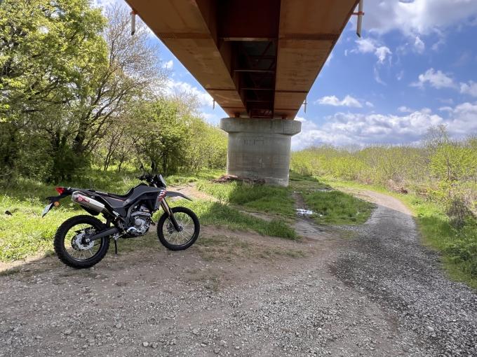 HONDA　CRF250L に 心を熱くしたあの頃を思い出す　特別な性能のPOWEWBOXパイプ（KUROTO）の開発を始めました